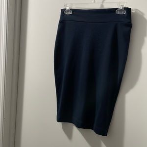 Navy skirt